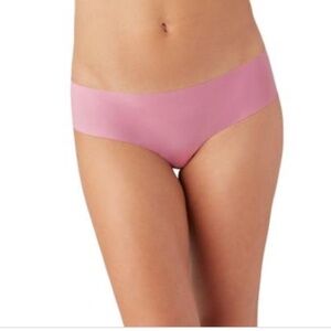 B.tempt'd by Wacoal Women's B.bare Cheeky Panty, Pink, XL, NWT
